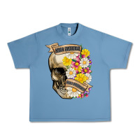 Pebble Blue kinda emotional kinda emotionless Urban Heavy Tee - MaliasSmallBusiness