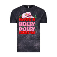 Cloud Black have a holly dolly christmas Vintage Tee - MaliasSmallBusiness