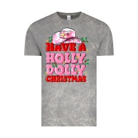 Cloud Rock have a holly dolly christmas Vintage Tee - MaliasSmallBusiness