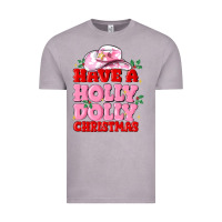 Vintage Zinc have a holly dolly christmas Vintage Tee - MaliasSmallBusiness