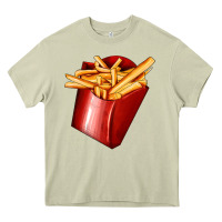 Mossy french fries Heavy Core Tee - AdoDesignShop