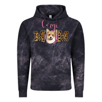 Cloud Black Corgi Mom Vintage Hoodie - Jasminsmagicworld