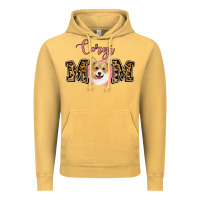 Vintage Mustard Corgi Mom Vintage Hoodie - Jasminsmagicworld