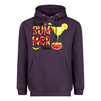 Plum sweet summer time fruits Heavyweight Hoodie - CowCowDesign