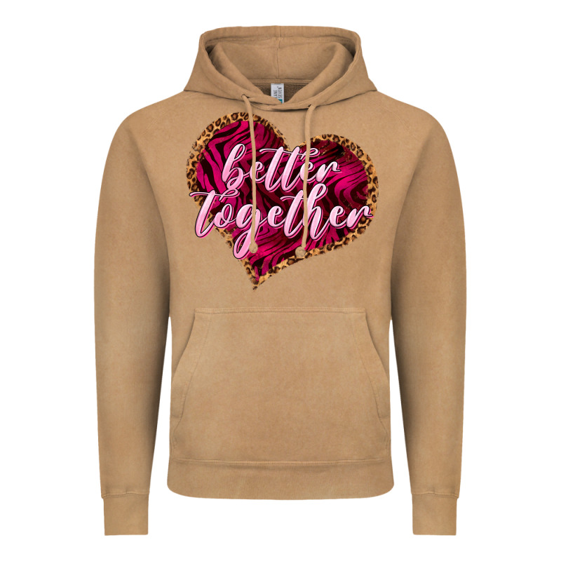 Better Together Vintage Hoodie by NancyCooperArtShop | Teevron