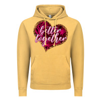 Vintage Mustard better together Vintage Hoodie - NancyCooperArtShop