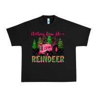 Black nothing runs like a reindeer Urban Heavy Tee - MaliasSmallBusiness