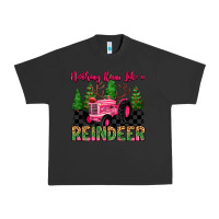 Pigment Black nothing runs like a reindeer Urban Heavy Tee - MaliasSmallBusiness