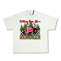 Pistachio nothing runs like a reindeer Urban Heavy Tee - MaliasSmallBusiness