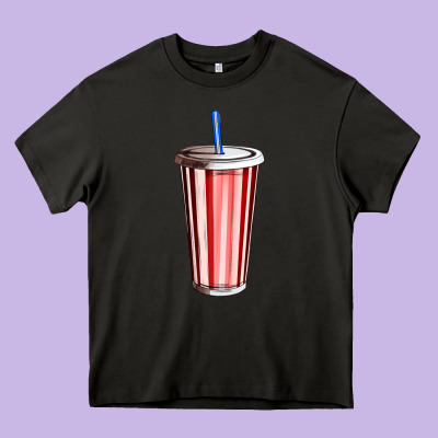 Coke Heavy Core Tee Designed By Adodesignshop