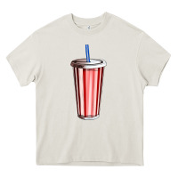 Cream coke Heavy Core Tee - AdoDesignShop