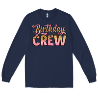Navy birthday crew Long Sleeve Tee - Artiststas
