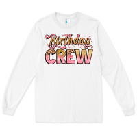 White birthday crew Long Sleeve Tee - Artiststas