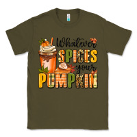 Army Green whatever spices your pumpkin Classic Tee - MaliasSmallBusiness