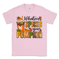 Bubblegum Pink whatever spices your pumpkin Classic Tee - MaliasSmallBusiness