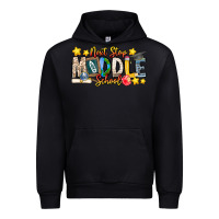 Black Next Stop Middle School Urban Hoodie - CowhideDigitalArt