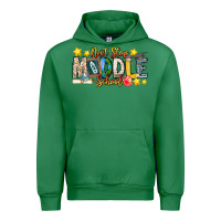 Emerald Next Stop Middle School Urban Hoodie - CowhideDigitalArt