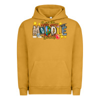 Pigment Peanut Butter Next Stop Middle School Urban Hoodie - CowhideDigitalArt