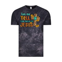 Cloud Black let me tell you about my jesus Vintage Tee - MaliasSmallBusiness