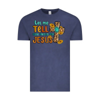 Vintage Denim let me tell you about my jesus Vintage Tee - MaliasSmallBusiness