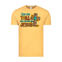 Vintage Mustard let me tell you about my jesus Vintage Tee - MaliasSmallBusiness