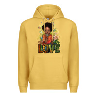 Antique Gold Black are boy love Premium Hoodie - HowdyJamesFarm