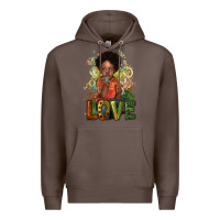 Coffee Black are boy love Premium Hoodie - HowdyJamesFarm