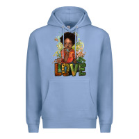 Colony Blue Black are boy love Premium Hoodie - HowdyJamesFarm