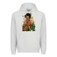 Dove Grey Black are boy love Premium Hoodie - HowdyJamesFarm