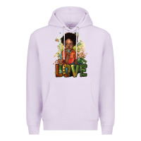 Lilac Black are boy love Premium Hoodie - HowdyJamesFarm