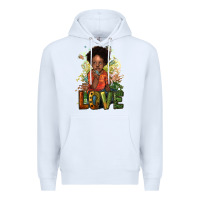 White Black are boy love Premium Hoodie - HowdyJamesFarm