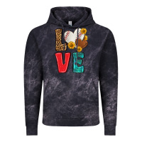 Cloud Black western love baseball Vintage Hoodie - NancyCooperArtShop
