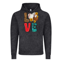 Vintage Black western love baseball Vintage Hoodie - NancyCooperArtShop