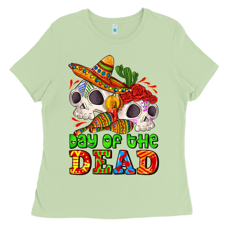 Mexican Day Of The Dead Ladies Tee by AdoDesignShop | Teevron