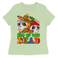 Matcha mexican day of the dead Ladies Tee - AdoDesignShop
