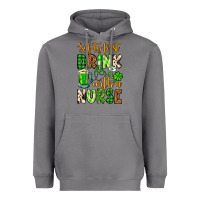 Storm St. Patrick's Safety first drink with a Nurse Heavyweight Hoodie - OliviaCreatesArt