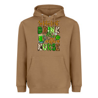 Toasted Coconut St. Patrick's Safety first drink with a Nurse Heavyweight Hoodie - OliviaCreatesArt