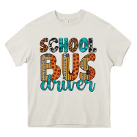 School Bus Driver Heavy Core Tee | Teevron