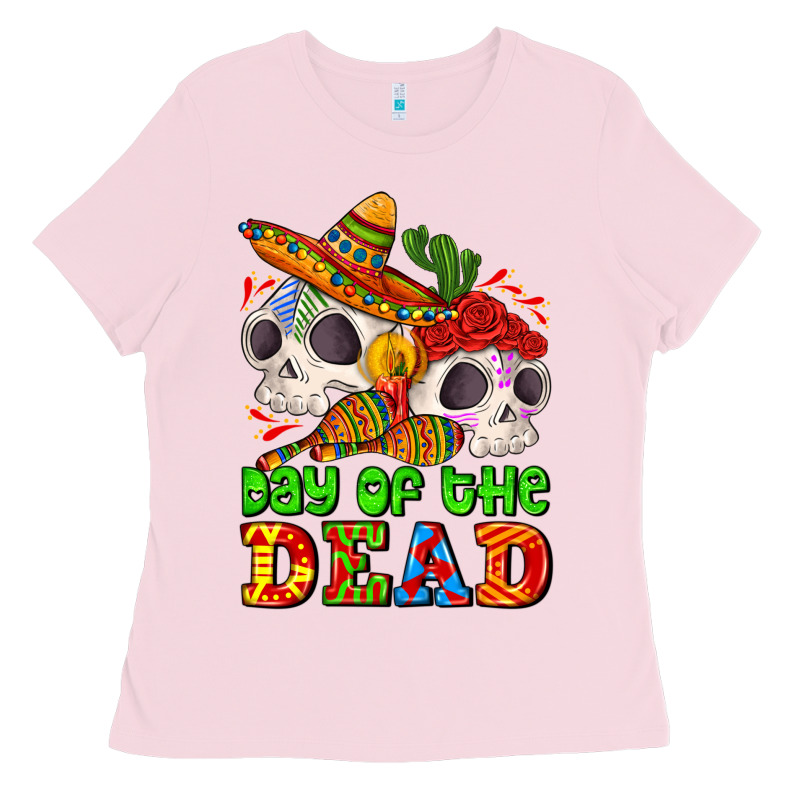 Mexican Day Of The Dead Ladies Tee by AdoDesignShop | Teevron
