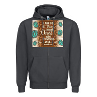 Smoke i can do all things through christ who strengthens Zipper Hoodie - TumblerDesignByShophia