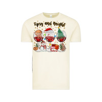 Vintage Arctic tipsy and bright christmas Vintage Tee - MaliasSmallBusiness