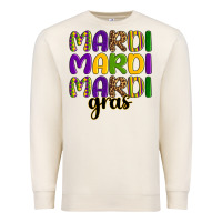 Sandshell mardi mardi mardi gras Premium Sweatshirt - OliviaCreatesArt