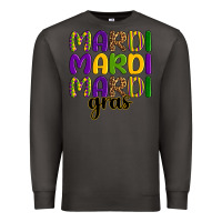Smoke mardi mardi mardi gras Premium Sweatshirt - OliviaCreatesArt