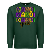 Sports Green mardi mardi mardi gras Premium Sweatshirt - OliviaCreatesArt