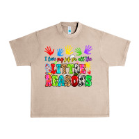 French Oak I love my job for all the little reasons Urban Heavy Tee - MaliasSmallBusiness