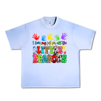 Grape Ice I love my job for all the little reasons Urban Heavy Tee - MaliasSmallBusiness