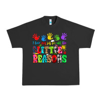 Pigment Black I love my job for all the little reasons Urban Heavy Tee - MaliasSmallBusiness