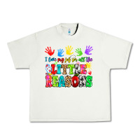 Pistachio I love my job for all the little reasons Urban Heavy Tee - MaliasSmallBusiness