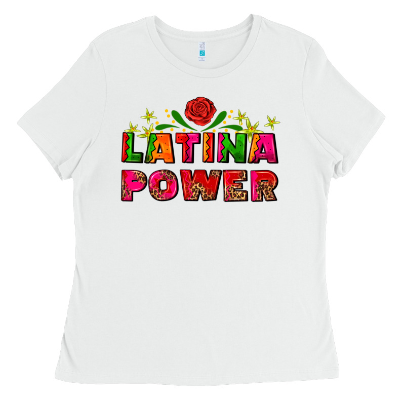 Latina Power Ladies Tee by AdoDesignShop | Teevron