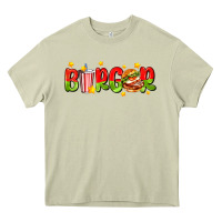 Mossy burger with coke and stars Heavy Core Tee - AdoDesignShop